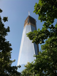 New World Trade Center Tower #1 under construction