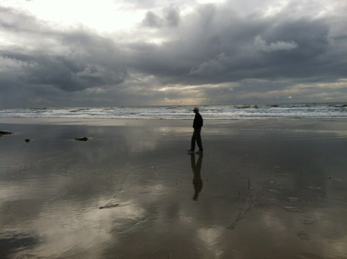 Walking on the Beach