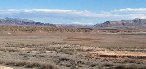 St. Thomas Town Site Where Lake Mead Has Receeded