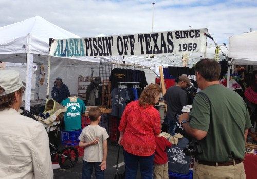 Alaska Pissin off Texas