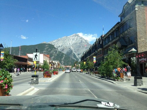 Downtown Banff, Alberta, CA