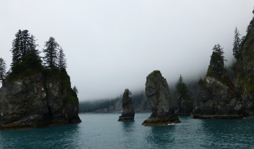 The Light Fog Contributed to the Eeriness of This Place.