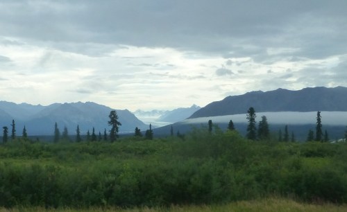 View from Glenn Highway