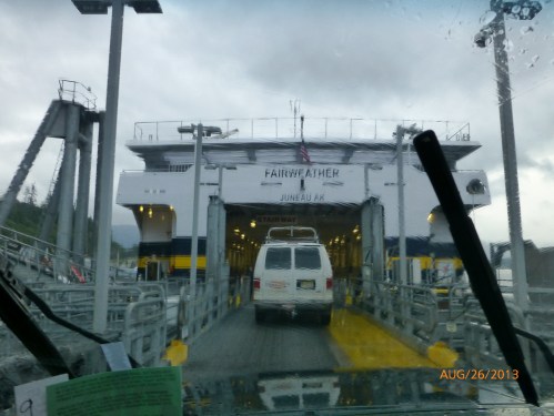 Loading the Ferry