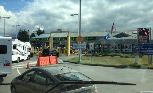 US Border Inspection Station