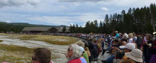 Waiting for Old Faithful