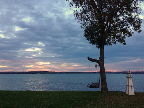Sunset on a Finger Lake