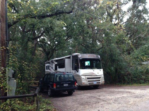Amelia River Campground, #47, Fort Clinch State Park
