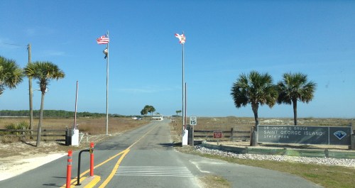 St. George Island State Park Entrance