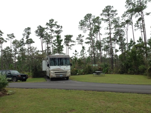 Long Pine Key Campground in Everglades National Park