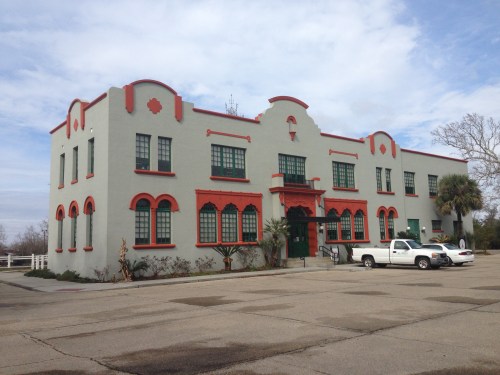 Old Train Depot at Bay St. Louis, Mississippi