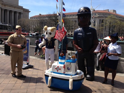 Coast Guard Having Fun