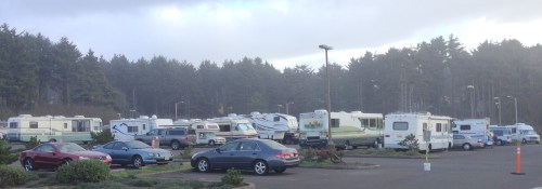 RV Parking Lot