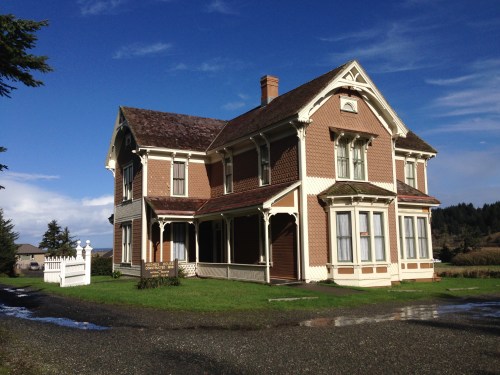 Historic Hughes House at Cape Blanco