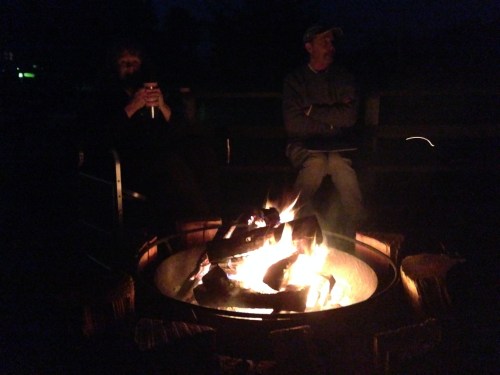 Campfire with New Friends