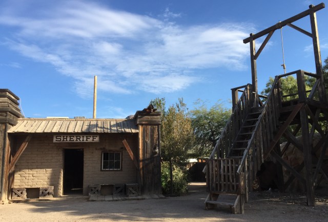 Sherrif's office and the Gallows.