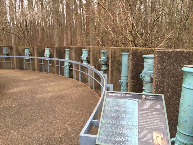 Some of the British Cannons Confiscated at Surrender